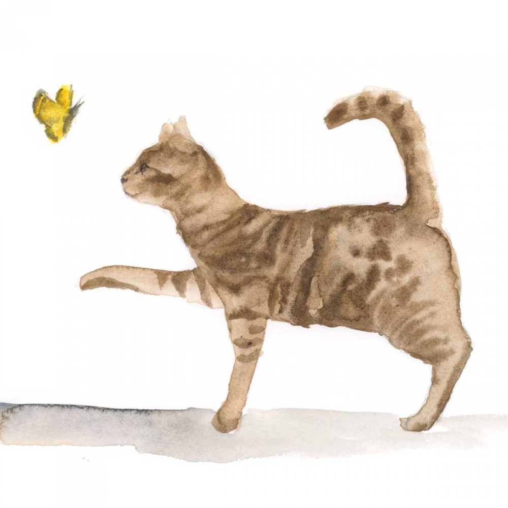 Curious Felines 5 art print by Lindsay Barckholtz for $57.95 CAD