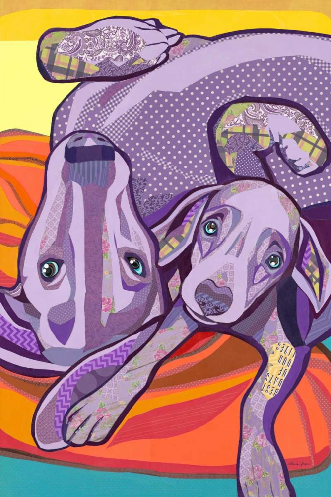 Puppy Love art print by Paper Pictures By Laura for $57.95 CAD