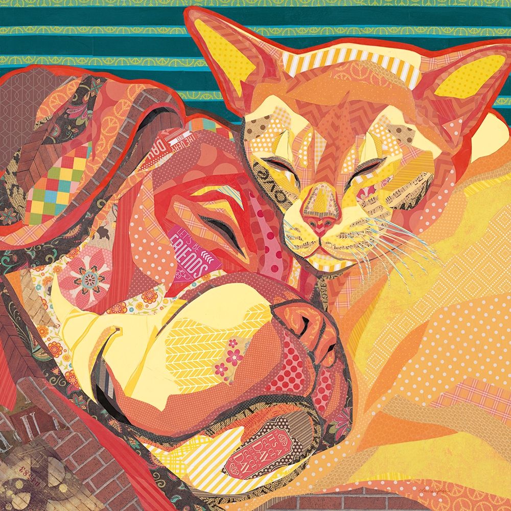 Best Friends art print by Paper Pictures by Laura for $57.95 CAD