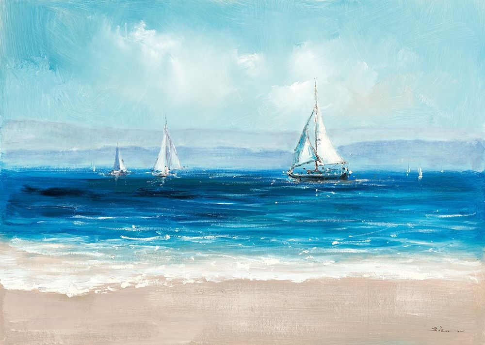 Sailing By art print by Key for $57.95 CAD