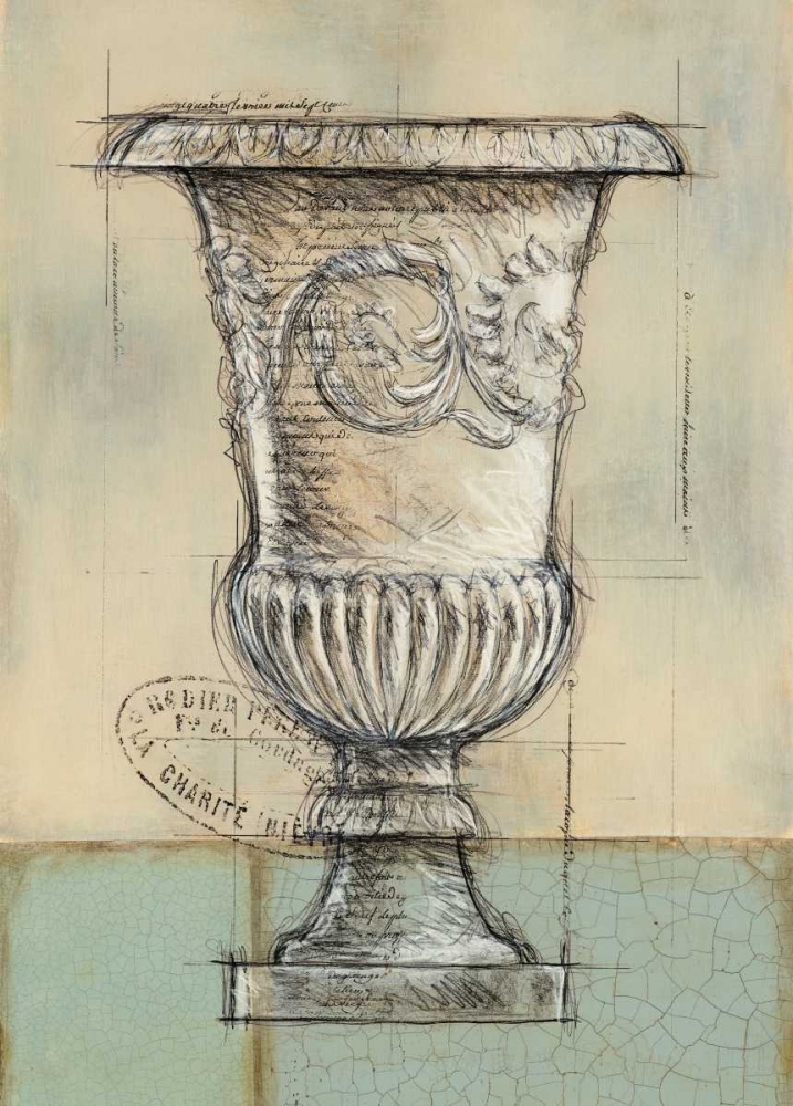 Abstract Urn 1 art print by Z Studio for $57.95 CAD