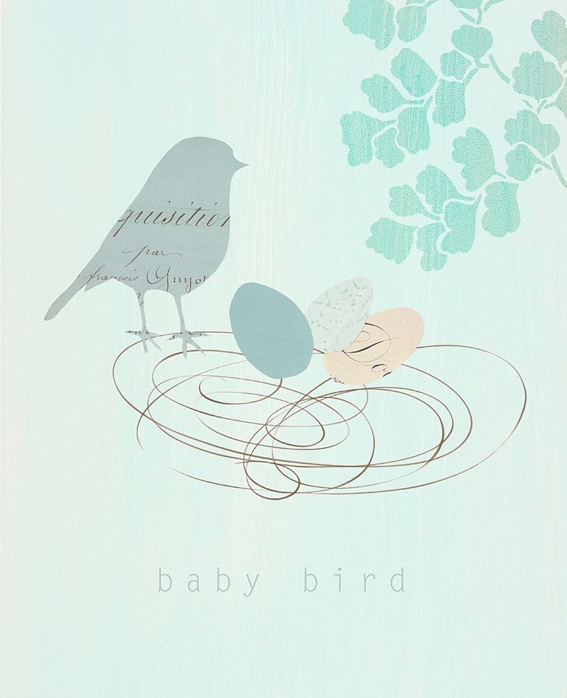 BABY BIRD art print by Z Studio for $57.95 CAD