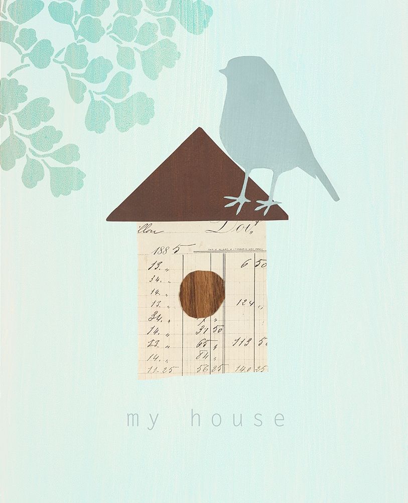 MY HOUSE art print by Z Studio for $57.95 CAD