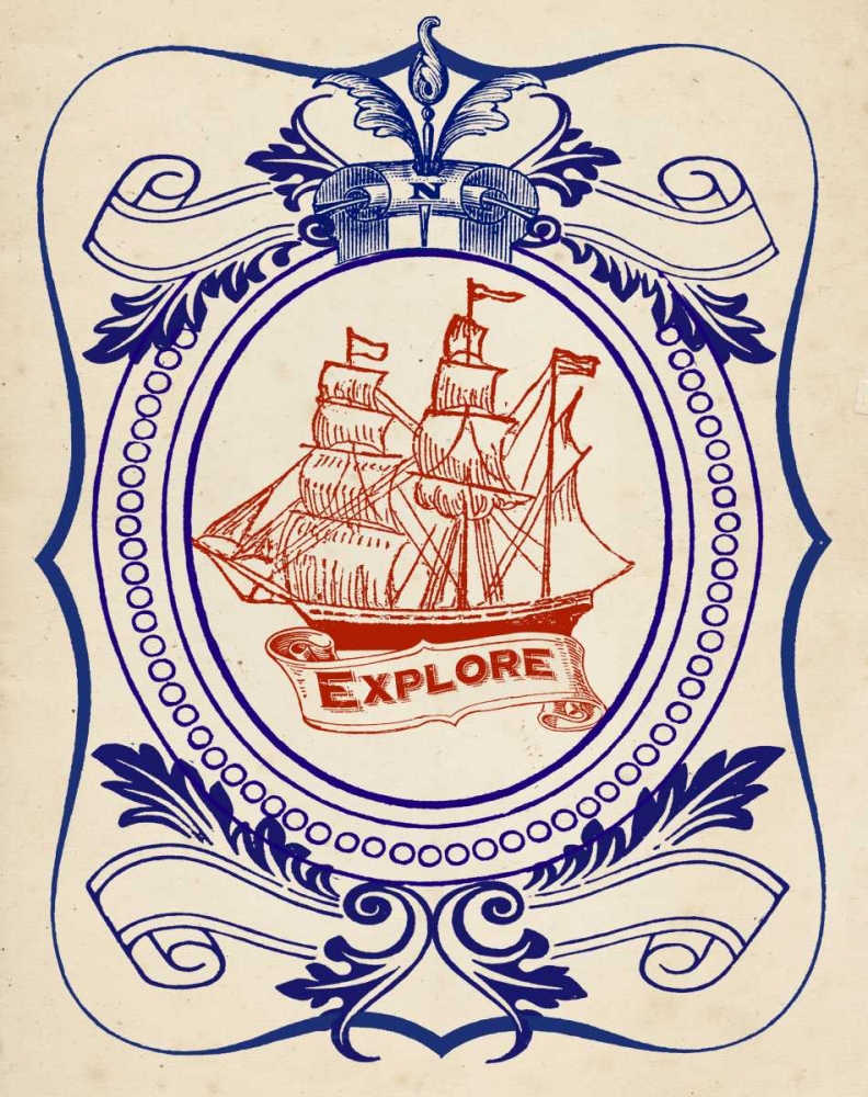 Nautical Advice 1 art print by Z Studio for $57.95 CAD