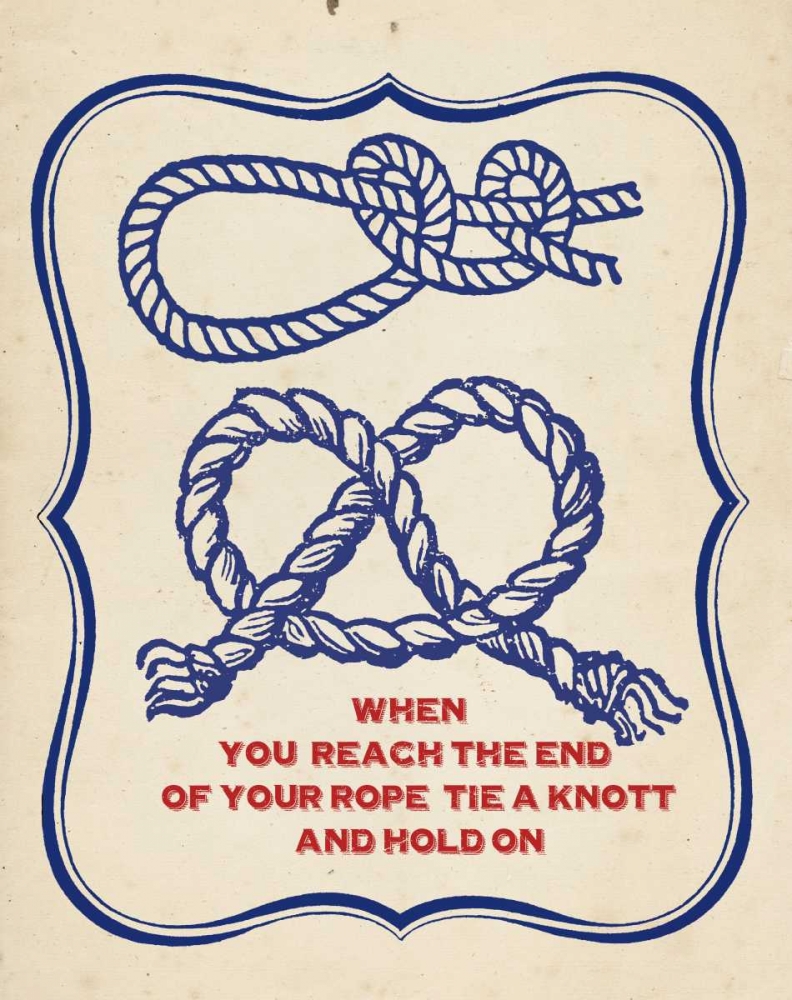 Nautical Advice 4 art print by Z Studio for $57.95 CAD