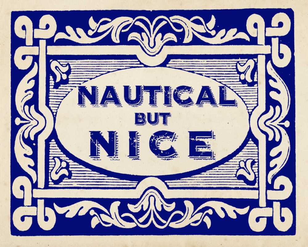 Nautical Advice 6 art print by Z Studio for $57.95 CAD