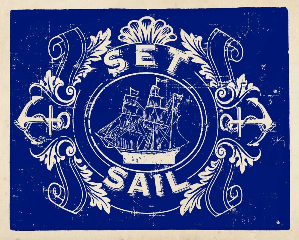 Nautical Advice 8 art print by Z Studio for $57.95 CAD
