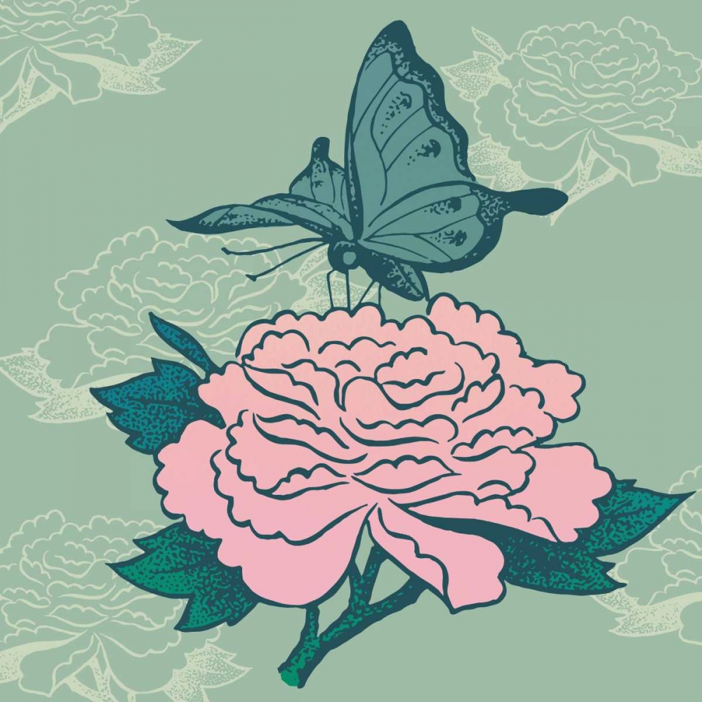 Chinoserie Wallpaper Pattern art print by Z Studio for $57.95 CAD