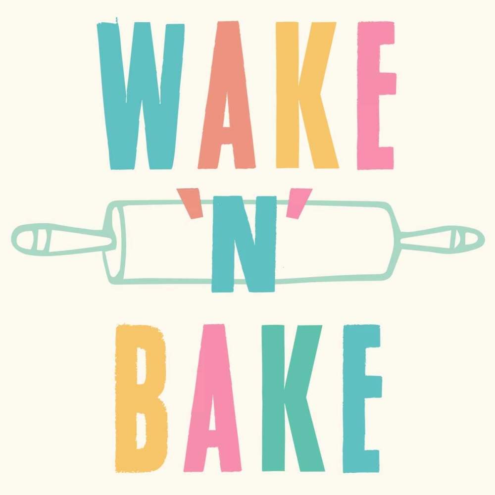 Wake n Bake art print by Z Studio for $57.95 CAD