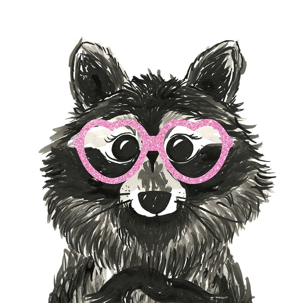 Ravishing Raccoon art print by Bella Dos Santos for $57.95 CAD