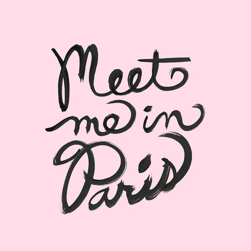 Meet Me In Paris art print by Bella Dos Santos for $57.95 CAD