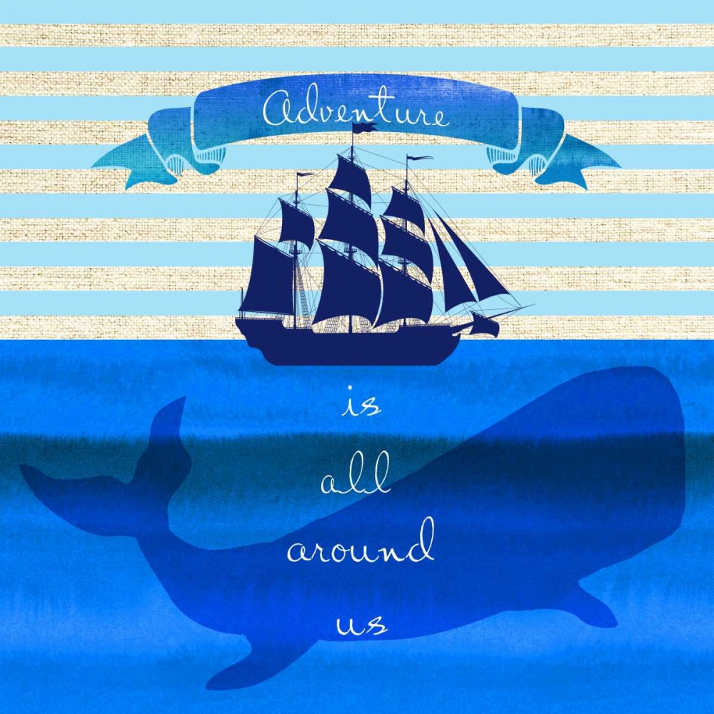 Adventure is All Around Us art print by Bella Dos Santos for $57.95 CAD