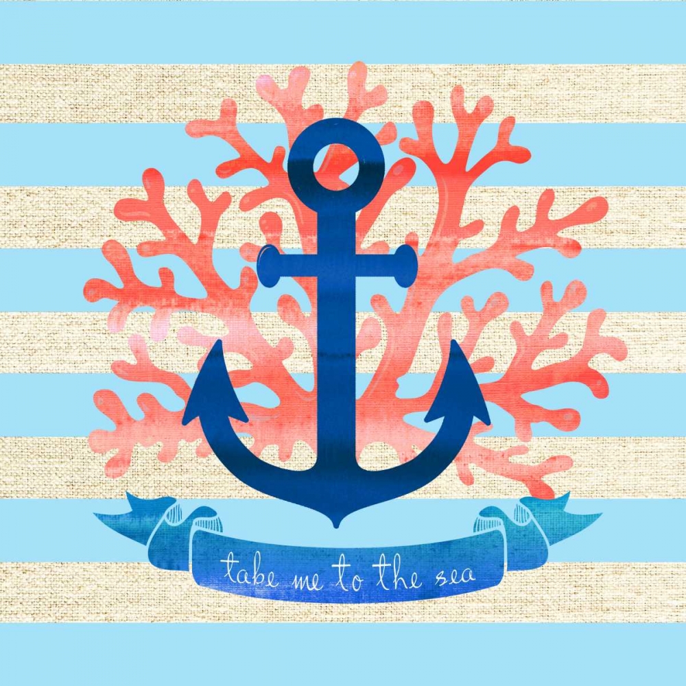 Take Me to The Sea art print by Bella Dos Santos for $57.95 CAD
