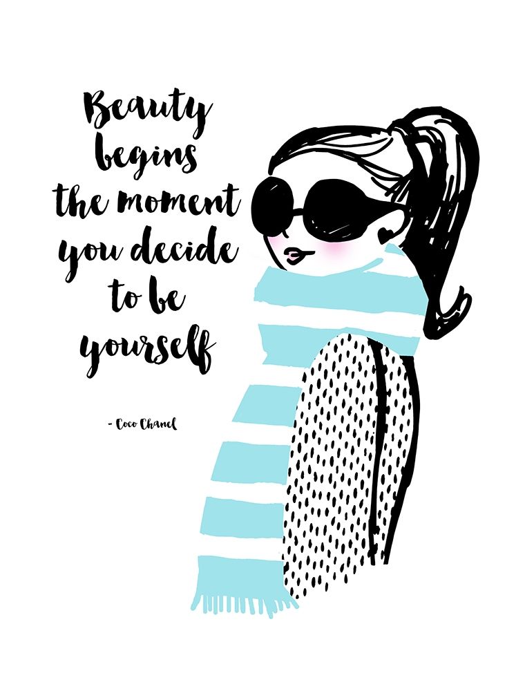 Decide To Be Yourself art print by Bella Dos Santos for $57.95 CAD