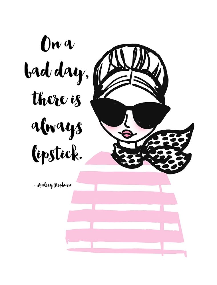 Theres Always Lipstick art print by Bella Dos Santos for $57.95 CAD