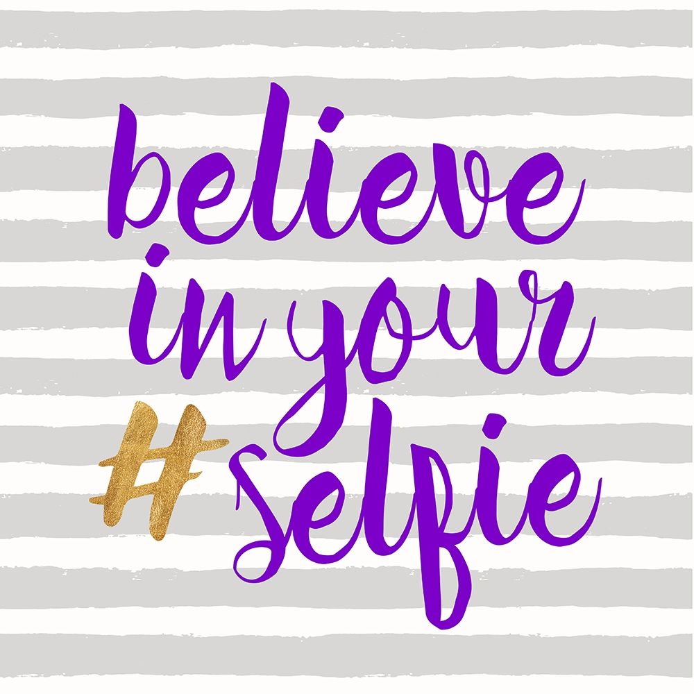 Believe Stripes art print by Bella Dos Santos for $57.95 CAD