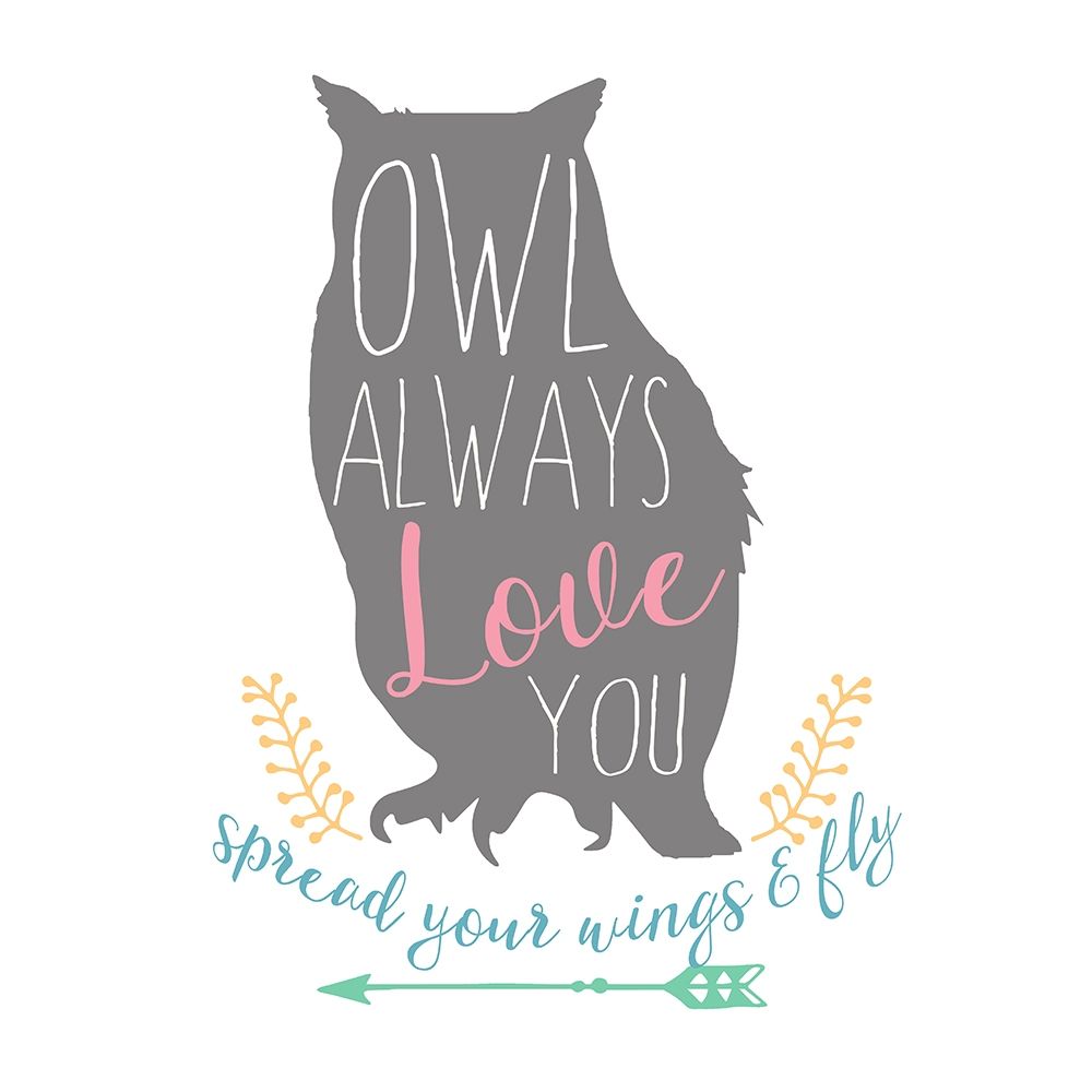 Owl Always Love You, Color art print by Bella Dos Santos for $57.95 CAD