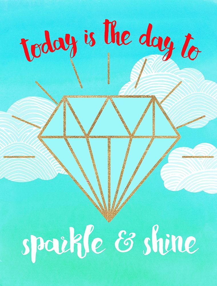 Sparkle and Shine art print by Bella Dos Santos for $57.95 CAD