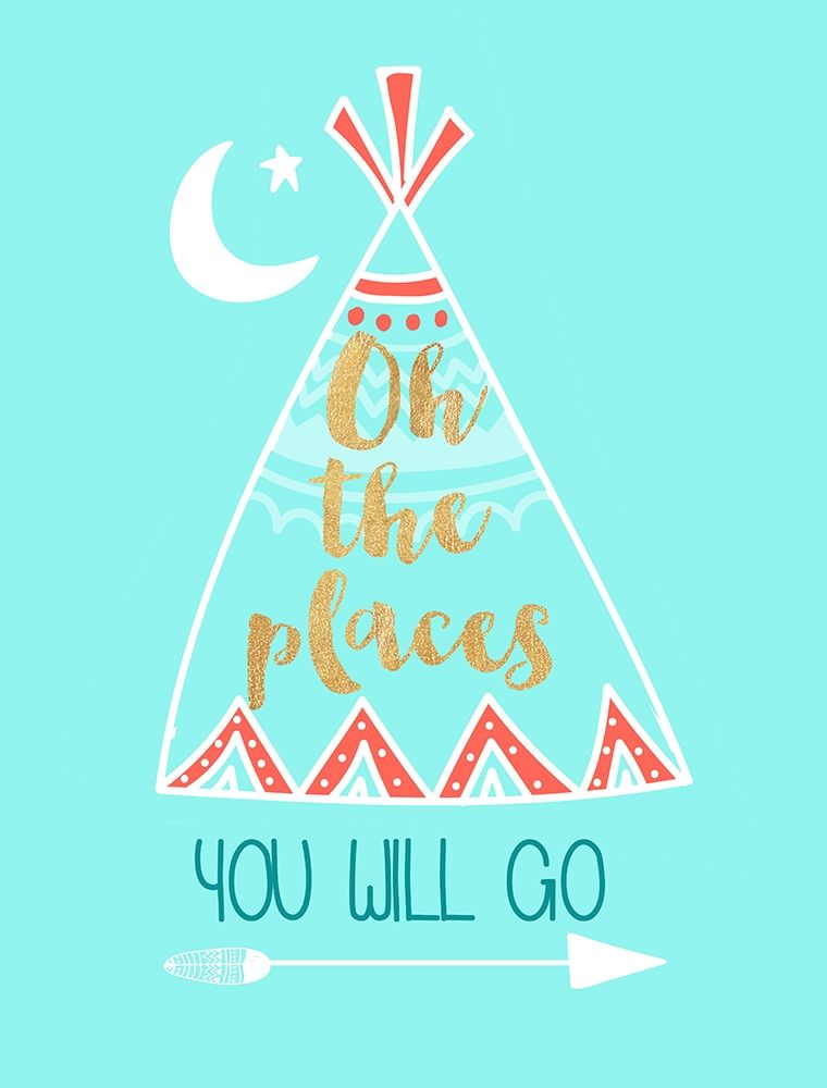 Oh The Places You Will Go art print by Bella Dos Santos for $57.95 CAD