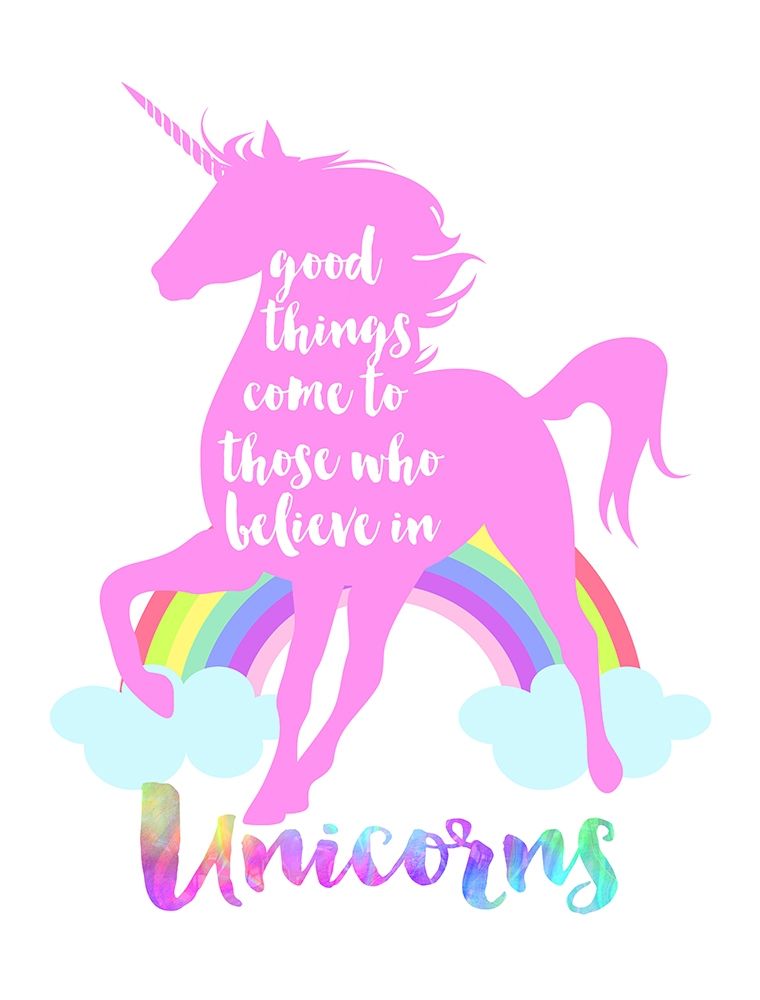 Believe In Unicorns art print by Bella Dos Santos for $57.95 CAD