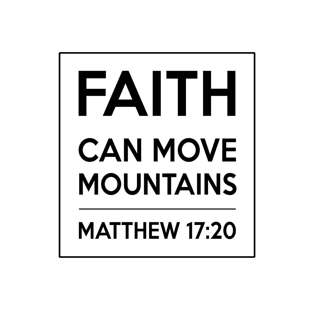 Matthew 17:20 art print by Bella Dos Santos for $57.95 CAD