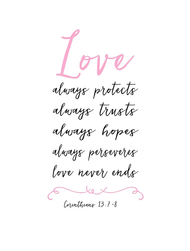 LOVE Never Ends art print by Bella Dos Santos for $57.95 CAD