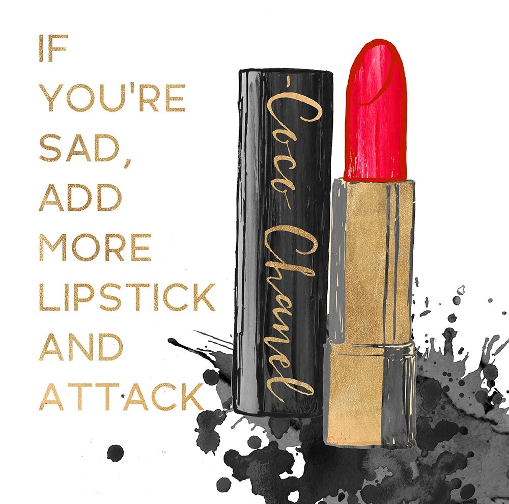 Add More Lipstick art print by Bella Dos Santos for $57.95 CAD