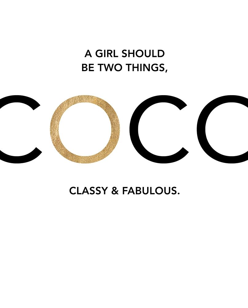 Coco, Classy and Fab art print by Bella Dos Santos for $57.95 CAD