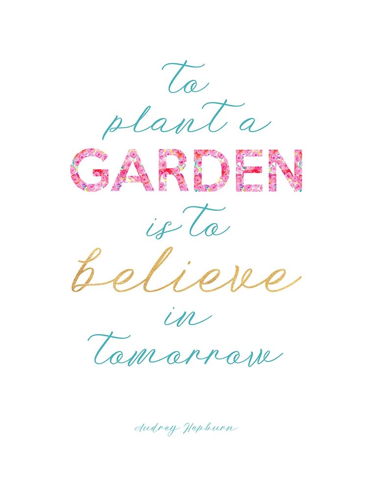 To Plant A Garden art print by Bella Dos Santos for $57.95 CAD