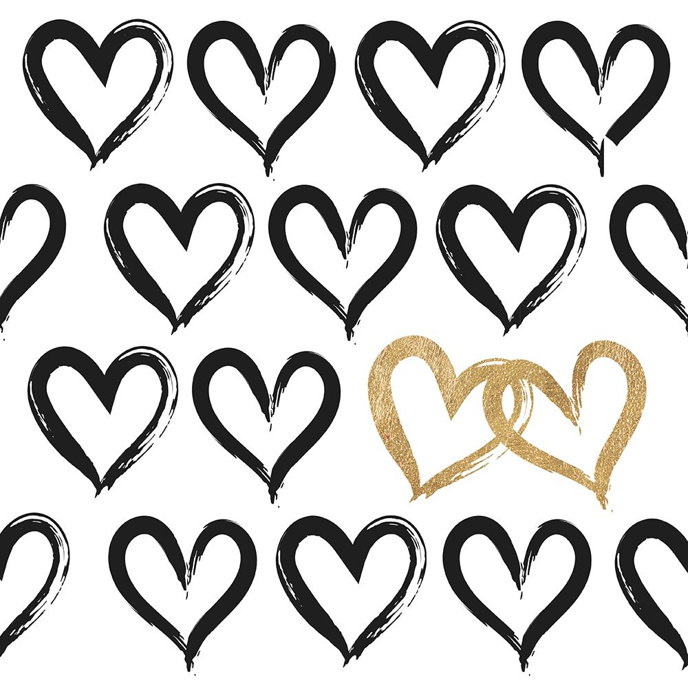 Two Hearts art print by Bella Dos Santos for $57.95 CAD