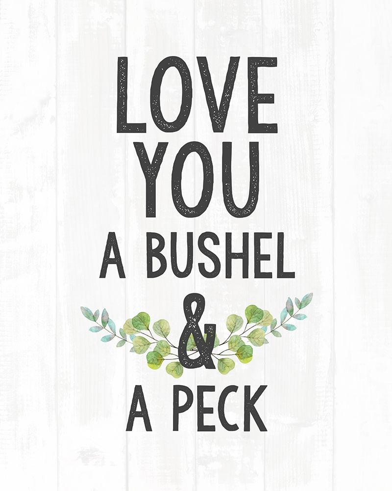 A Bushel and A Peck art print by Bella Dos Santos for $57.95 CAD