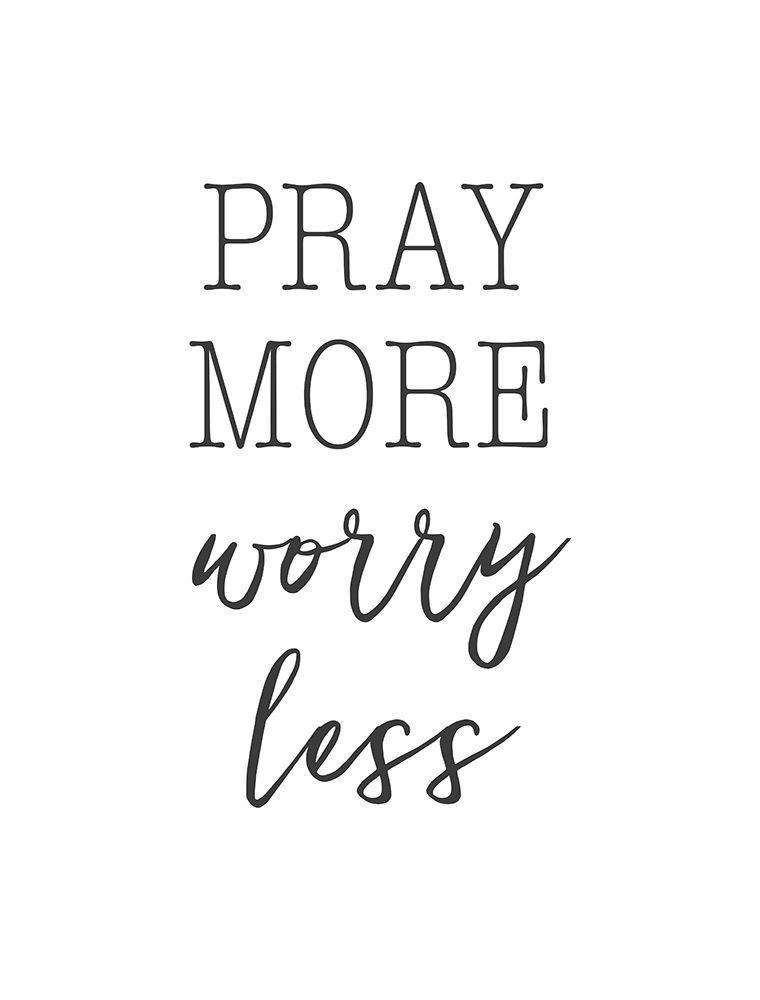 Pray More art print by Bella Dos Santos for $57.95 CAD