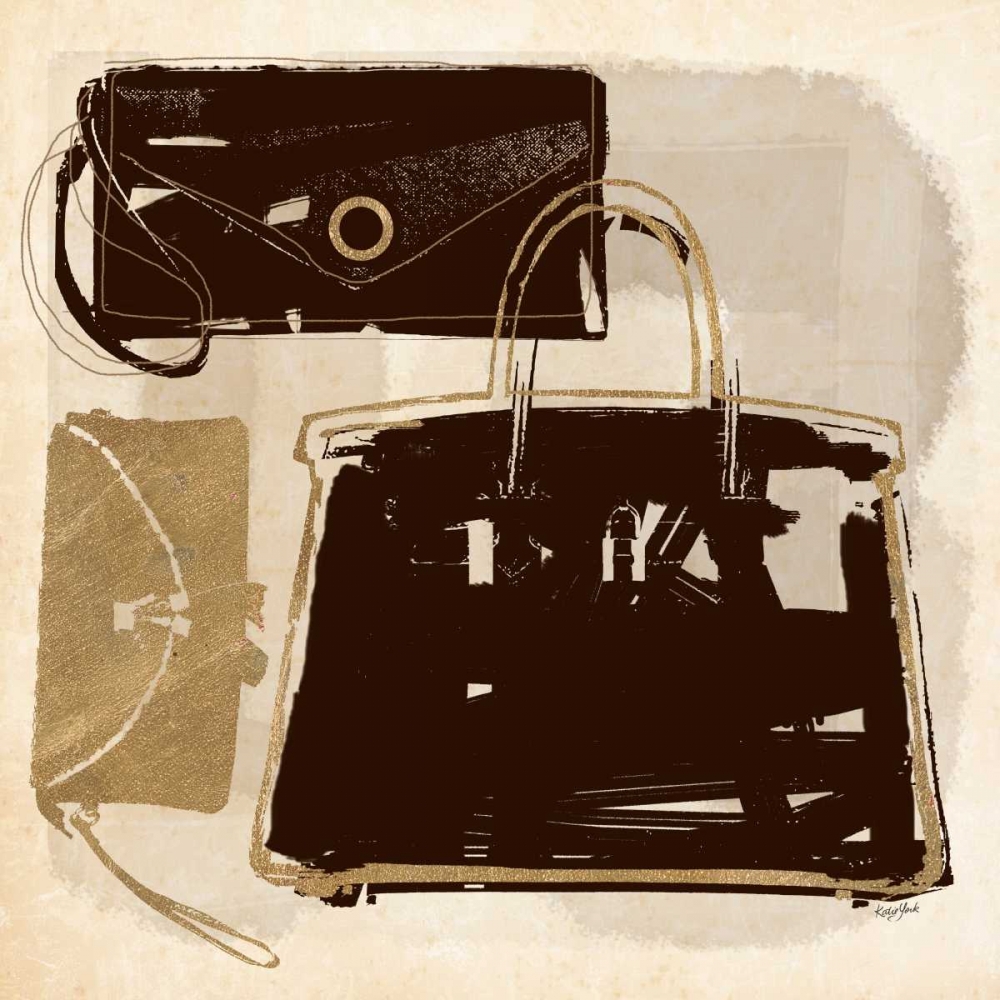 Mod Bags art print by Katie York for $57.95 CAD