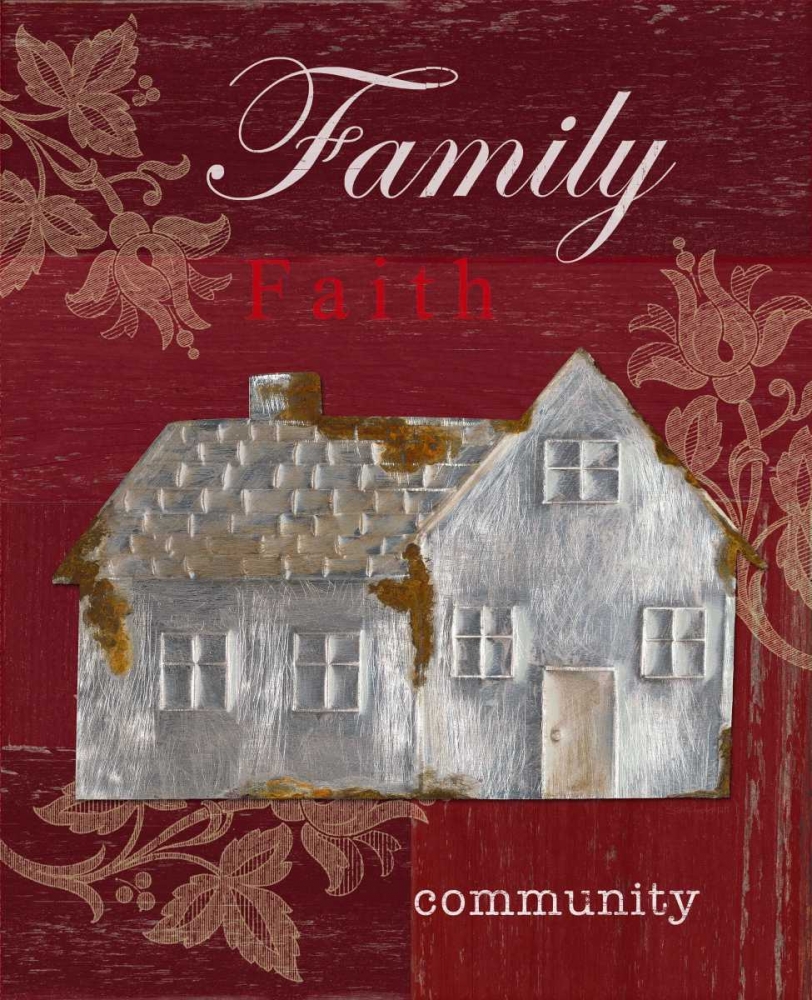 Family - Faith - Community art print by Sam Appleman for $57.95 CAD