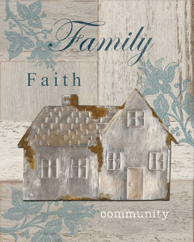 Family - Faith - Community art print by Sam Appleman for $57.95 CAD