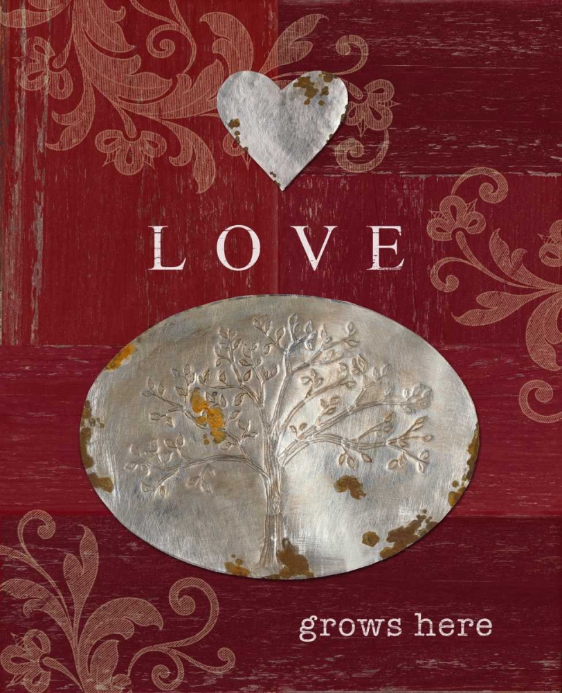 Love Grows Here art print by Sam Appleman for $57.95 CAD
