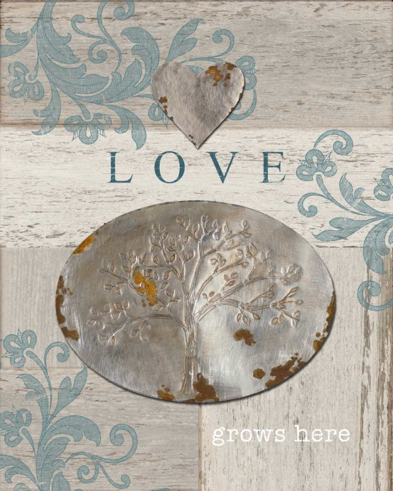 Love Grows Here art print by Sam Appleman for $57.95 CAD