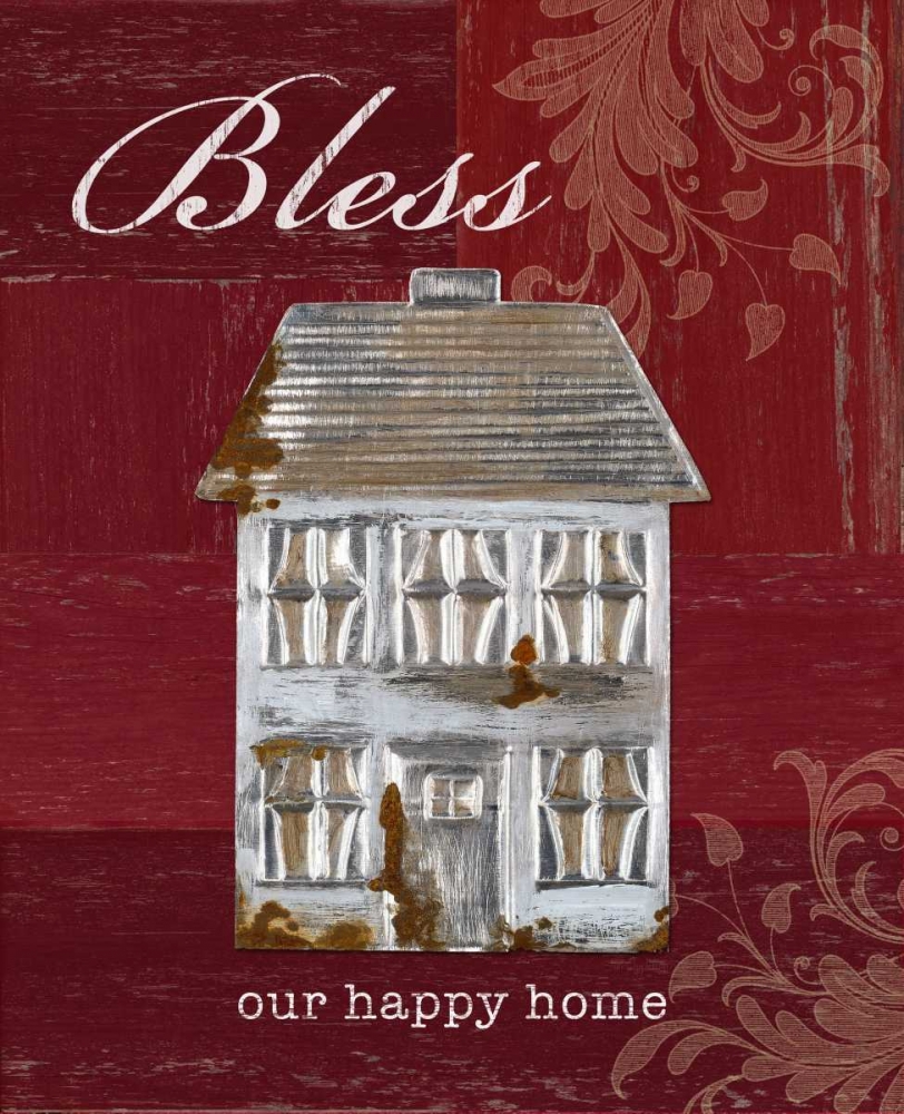 Bless Our Happy Home art print by Sam Appleman for $57.95 CAD