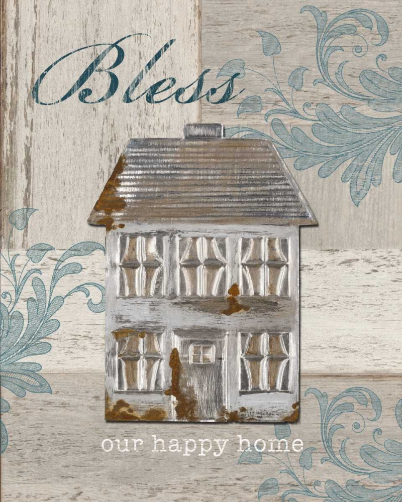 Bless Our Happy Home art print by Sam Appleman for $57.95 CAD