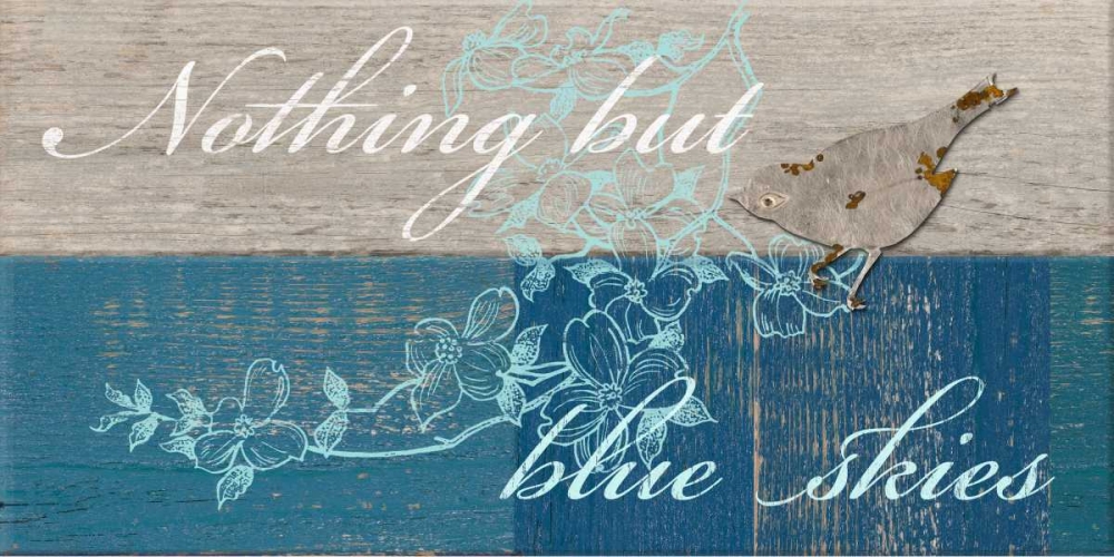 Nothing But Blue Skies art print by Sam Appleman for $57.95 CAD