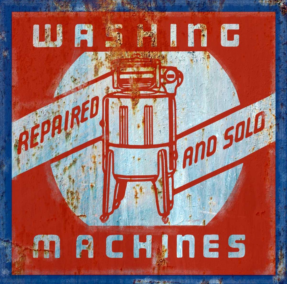 Washing Machines art print by Sam Appleman for $57.95 CAD