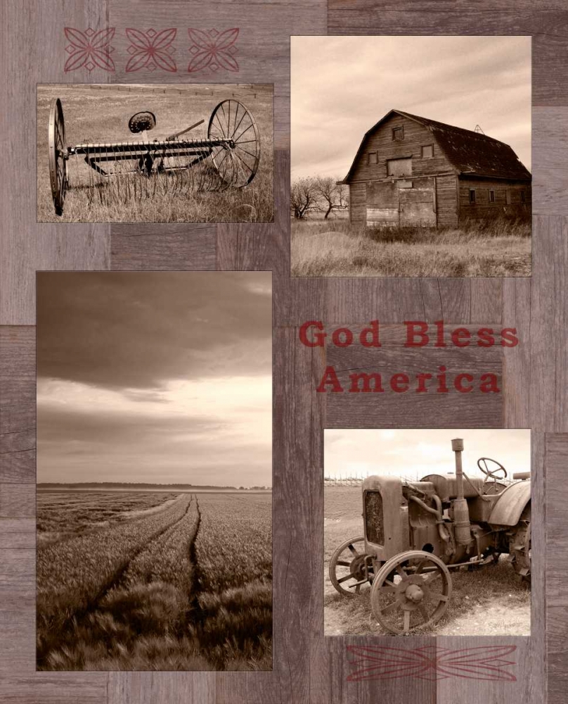 God Bless America art print by Sam Appleman for $57.95 CAD
