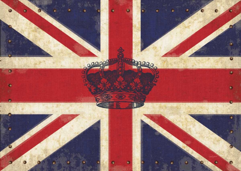 Royal Union Jack art print by Sam Appleman for $57.95 CAD