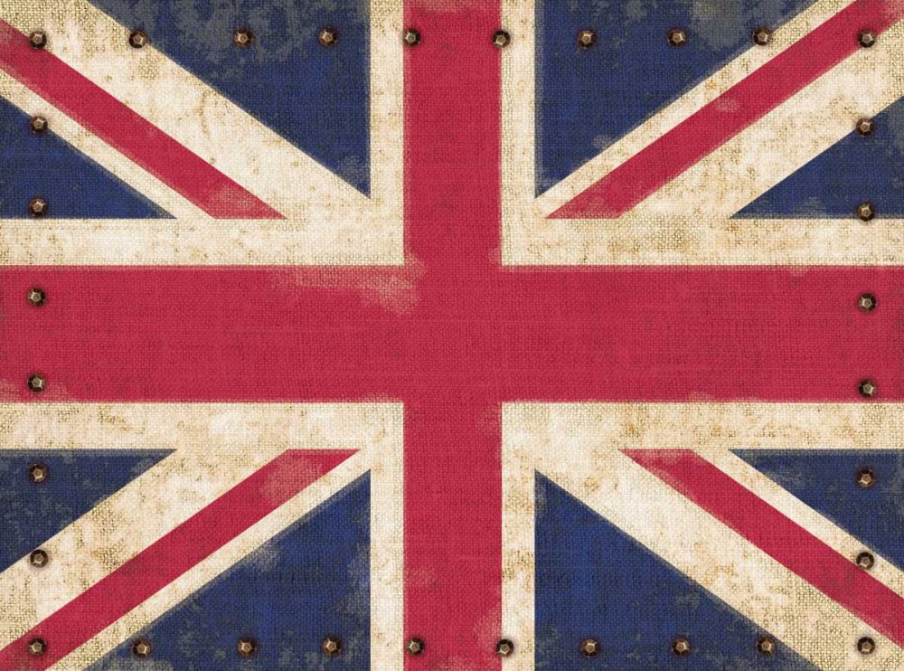 Flea Market Union Jack art print by Sam Appleman for $57.95 CAD
