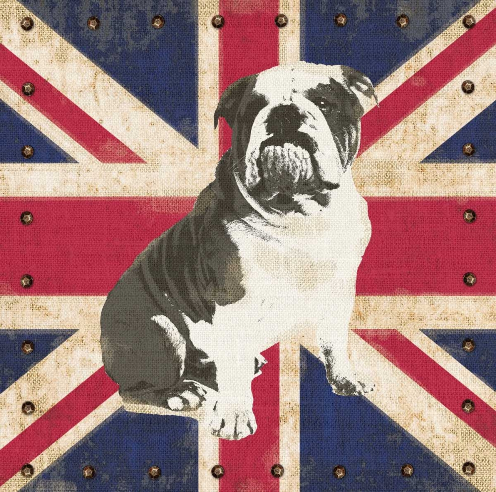 British Bulldog art print by Sam Appleman for $57.95 CAD