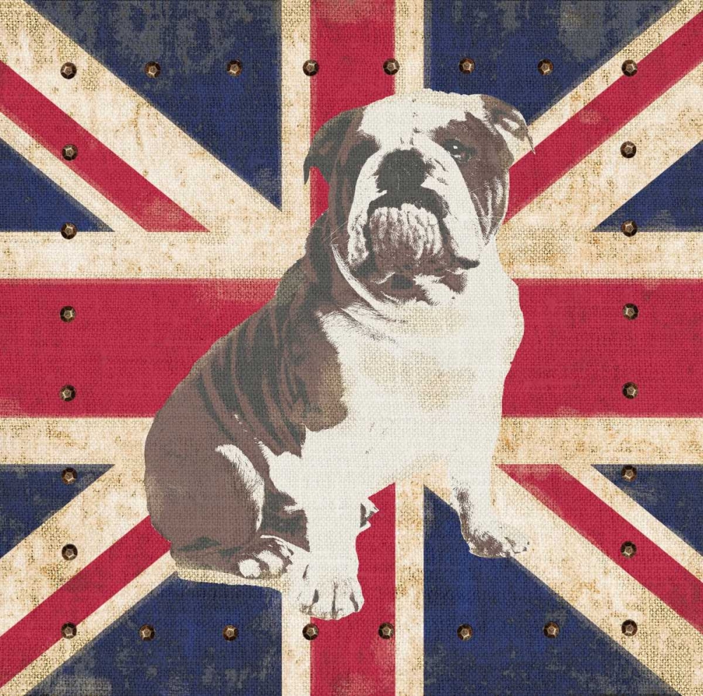 British Bulldog art print by Sam Appleman for $57.95 CAD