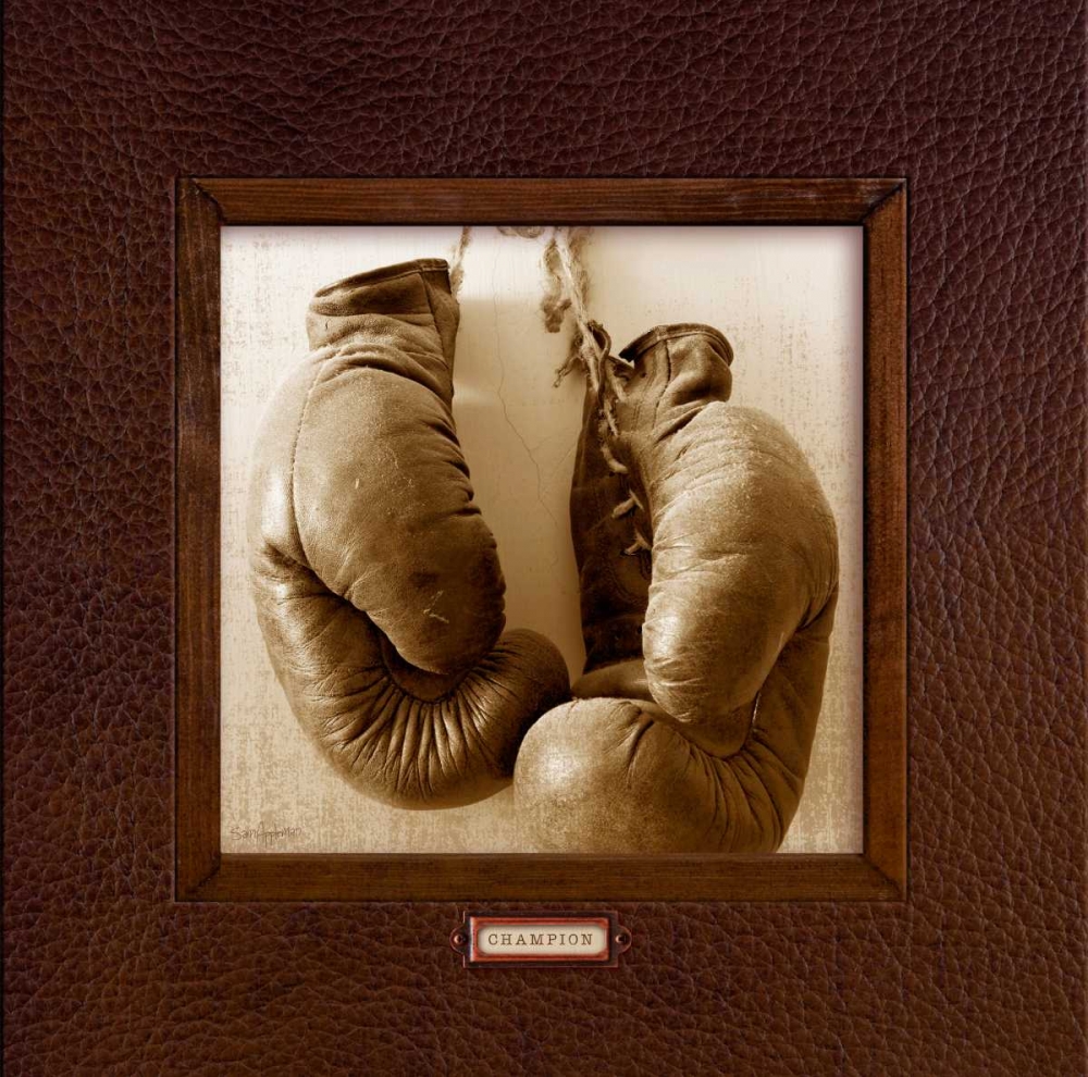 Vintage Boxing art print by Sam Appleman for $57.95 CAD