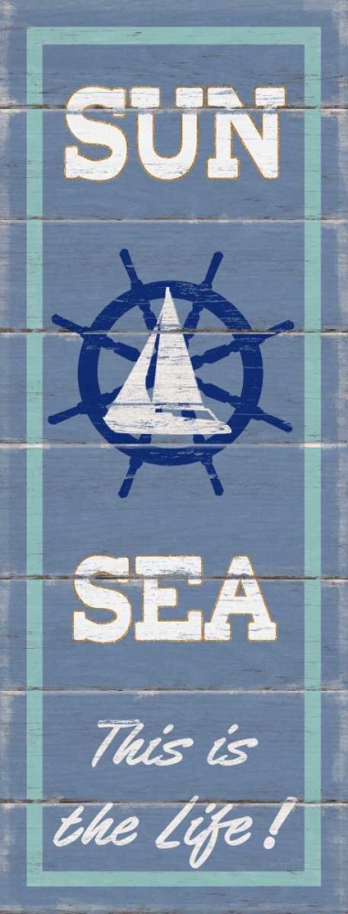 Sun and Sea Panel art print by Sam Appleman for $57.95 CAD