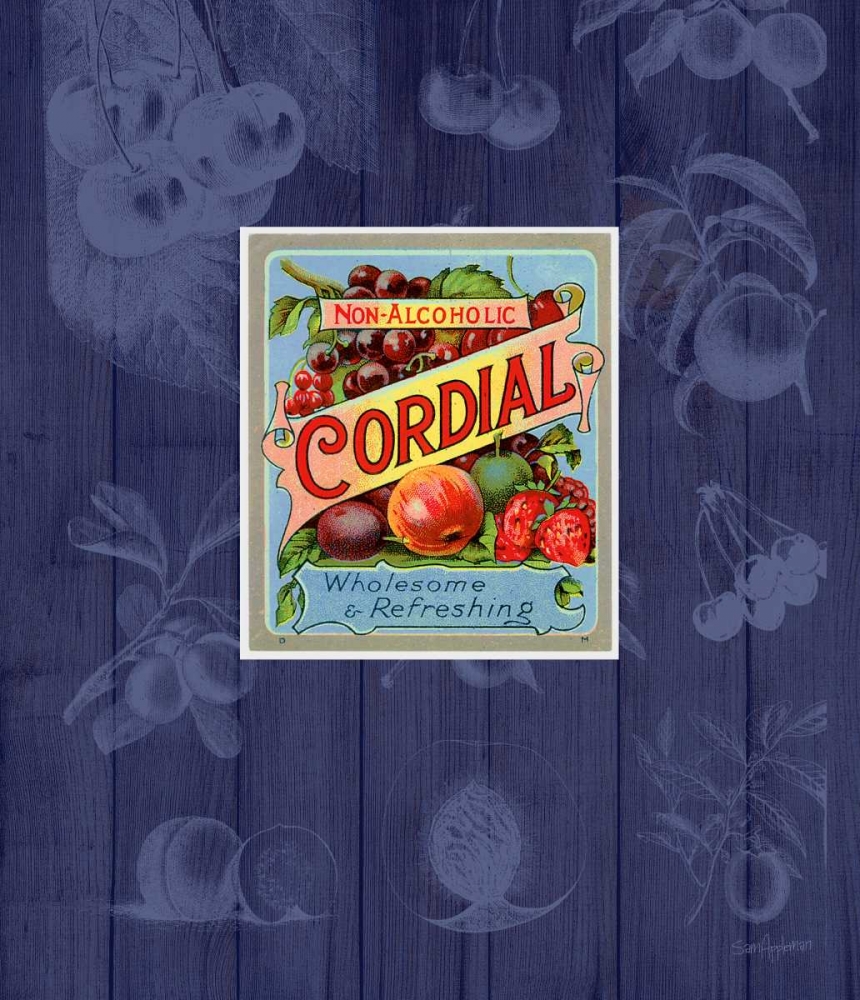 Peach Cordial art print by Sam Appleman for $57.95 CAD