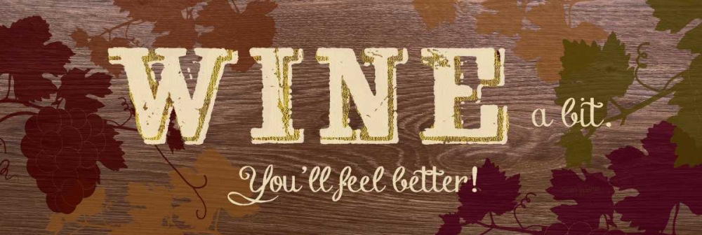 Wine a Bit art print by Sam Appleman for $57.95 CAD